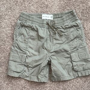 Abercrombie Kids Olive Cargo Shorts